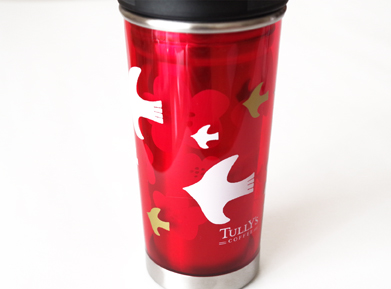 stainless tumbler “new year 2017” (design & illustration)  : TULLY'S COFFEE