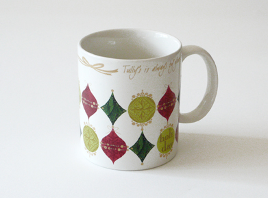 mug cup gHolidayh : TULLY'S COFFEE